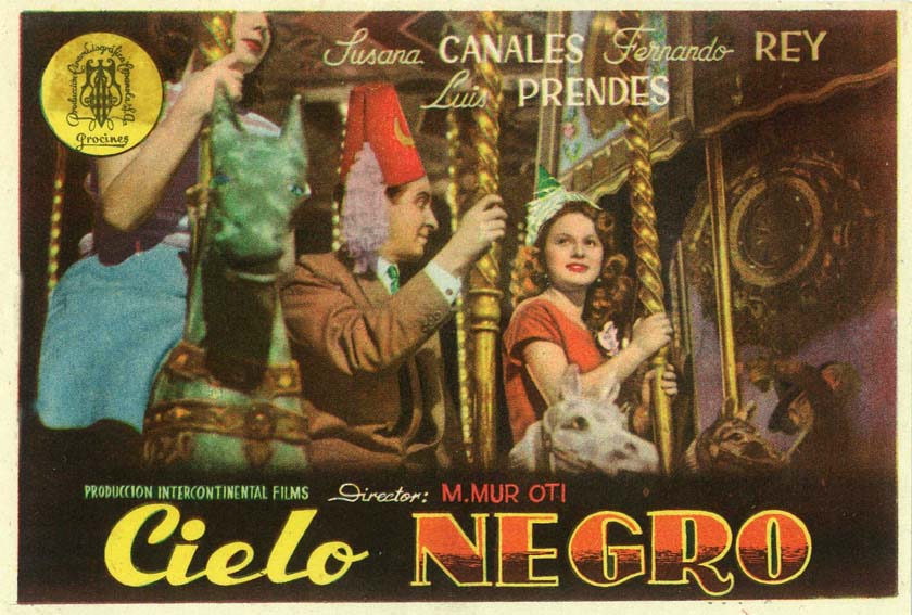 Susana Canales and Luis Prendes in Cielo Negro (1951)