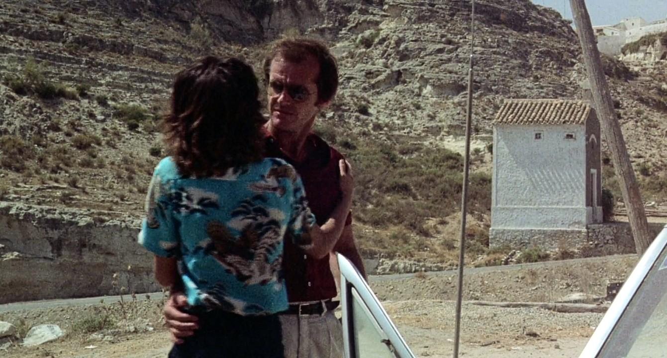 Jack Nicholson and Maria Schneider in The Passenger (1975)