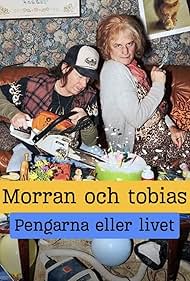 Robert Gustafsson and Johan Rheborg in Morran och Tobias - Pengarna eller livet (2024)