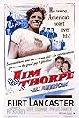 Burt Lancaster and Phyllis Thaxter in Jim Thorpe -- All-American (1951)