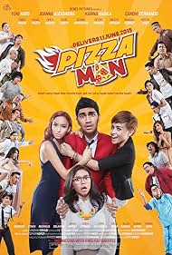 Derby Romero, Henky Solaiman, Dennis Adhiswara, Joanna Alexandra, Dhea Ananda, Fitri Ayu, Gandhi Fernando, Rangga Djoned, Karina Nadila, Chika Waode, Yuki Kato, Meisya Siregar, Bran Vargas, Ceppy Gober, Kemal Palevi, Babe Cabita, Johan Morgan Purba, Mike Ethan, Zerny Rusmalia, Novita Angie, Dicky Adam Siregar, Reza Headline, and Wandahara in Pizza Man (2015)