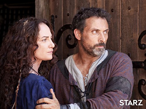 Rufus Sewell and Natalia Wörner in The Pillars of the Earth (2010)