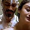 Sneha, Dhanush, and Sonia Agarwal in Pudhu Pettai (2006)