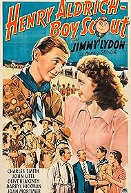 Darryl Hickman, John Litel, Jimmy Lydon, Joan Mortimer, Charles Smith, and Minor Watson in Henry Aldrich, Boy Scout (1944)