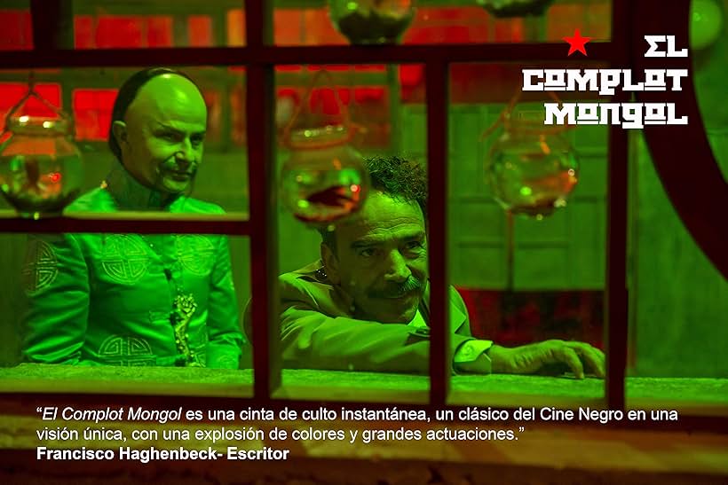 Damián Alcázar and Gustavo Sánchez Parra in The Mongolian Conspiracy (2018)