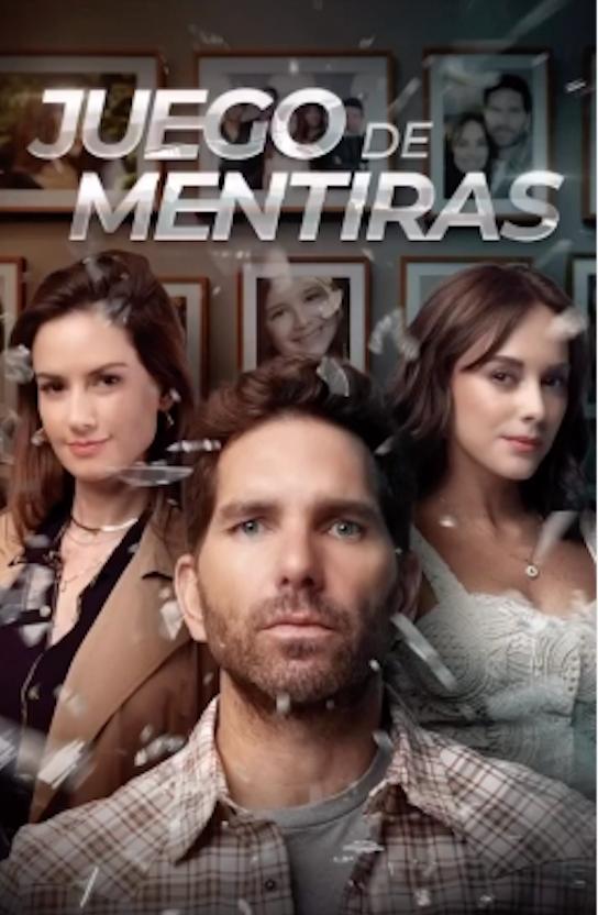 Altair Jarabo, Arap Bethke, and María Elisa Camargo in Juego de mentiras (2023)