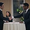 Gilles Marini and Michael Benjamin Washington in American Auto (2021)