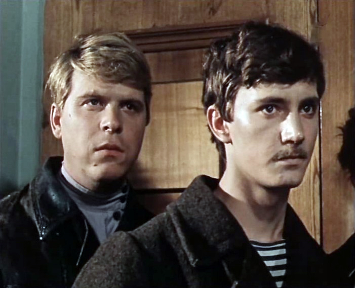 Evgeniy Gerasimov and Mikhail Kokshenov in O druzyakh-tovarishchakh (1970)