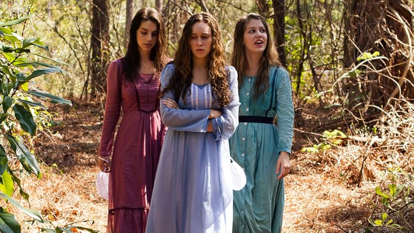 Alycia Debnam-Carey, Katie Garfield, and Adelaide Kane in The Devil's Hand (2014)