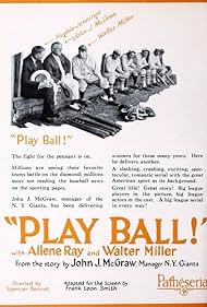 John J. McGraw, Walter Miller, and Hughie Jennings in Play Ball (1925)