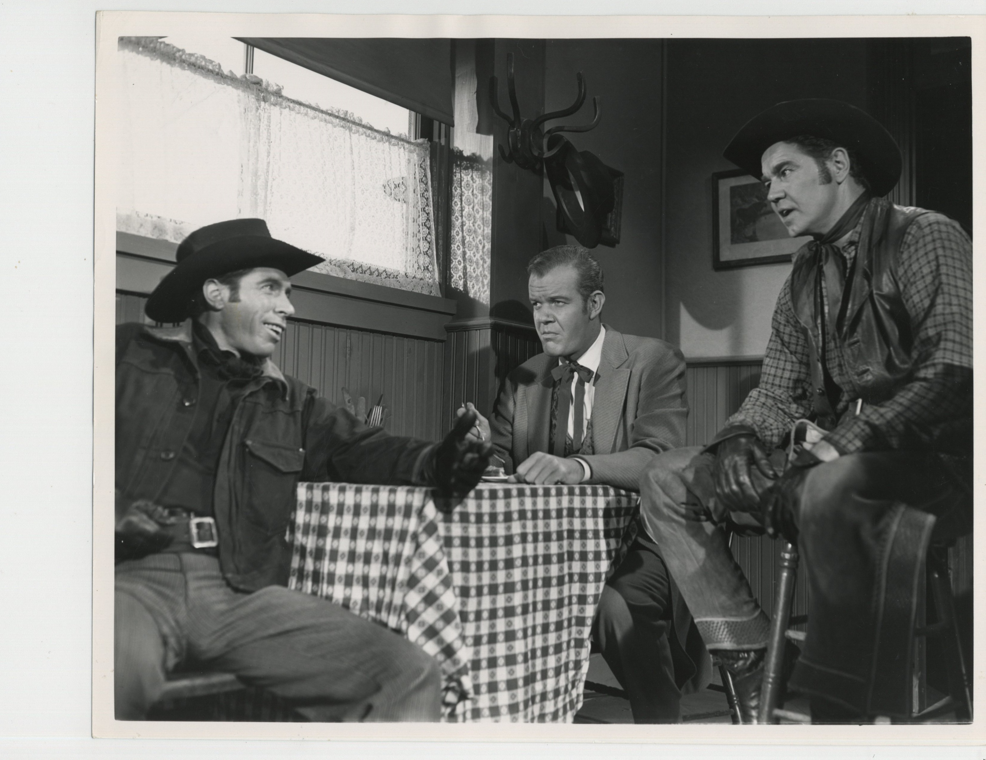 John Daheim, Andrew Duggan, and Michael Pate in Westbound (1958)