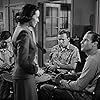 Marlon Brando, Richard Erdman, Jack Webb, and Teresa Wright in The Men (1950)