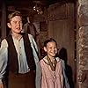 Ward Bond, Robert Lyden, and Lana Wood in The Searchers (1956)