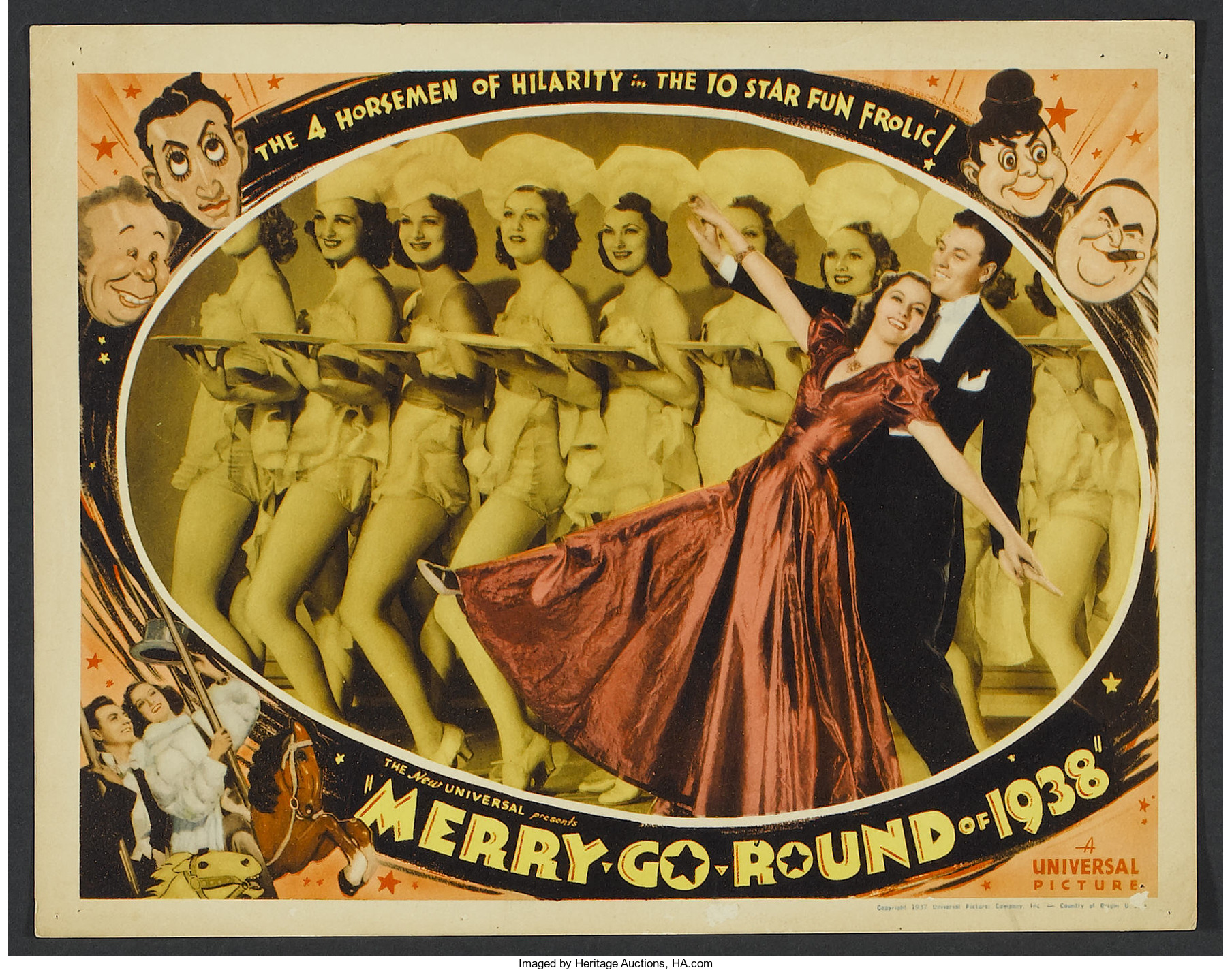 Joy Hodges, John 'Dusty' King, and Beverly Ann Welch in Merry-Go-Round of 1938 (1937)