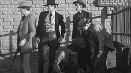 John Anderson, Ray Boyle, Douglas Fowley, Stacy Harris, Hugh O'Brian, and Damian O'Flynn in The Life and Legend of Wyatt Earp (1955)