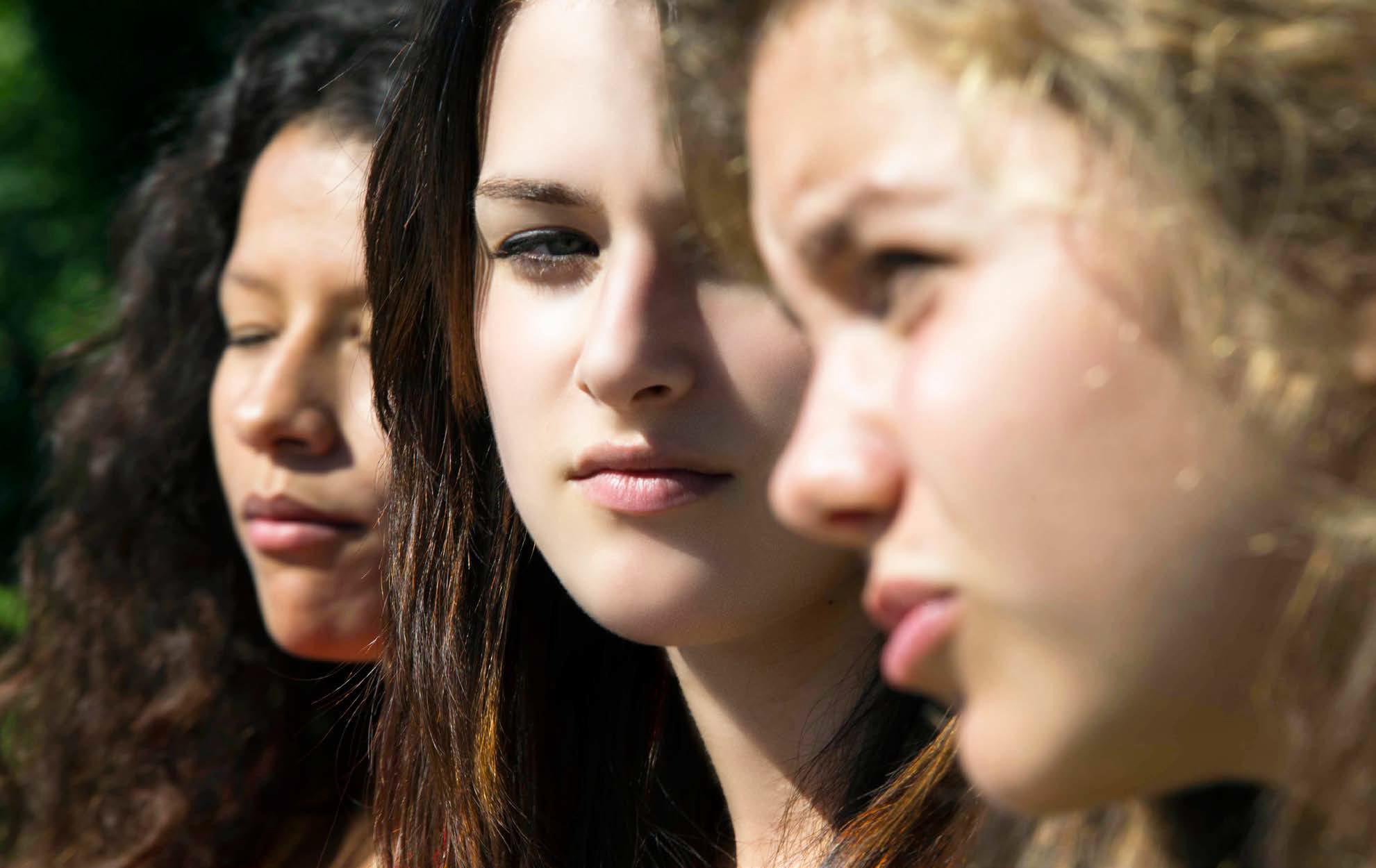 Galatéa Bellugi, Athalia Routier, and Najaa Bensaid in Being 14 (2015)