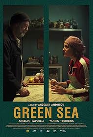 Giannis Tsortekis and Angeliki Papoulia in Green Sea (2020)