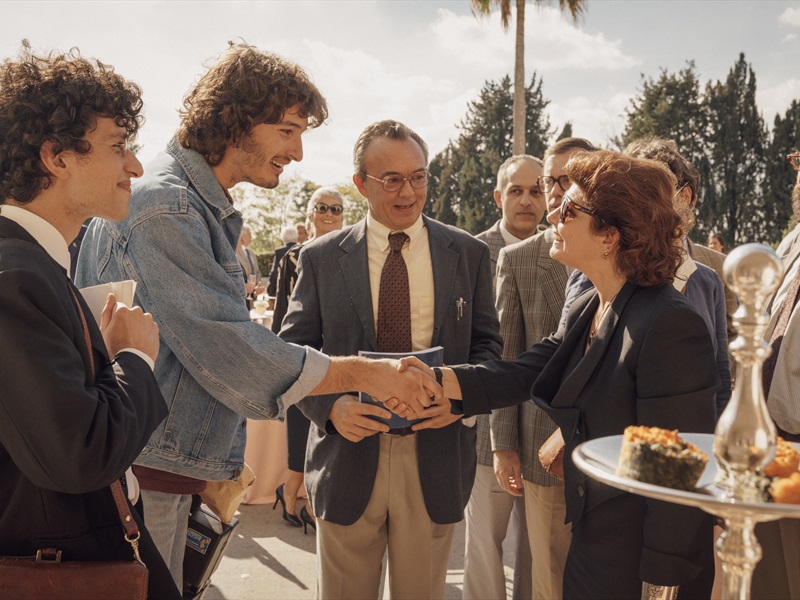 Emanuele Salce, Mauro Lamantia, and Giovanni Toscano in Magical Nights (2018)