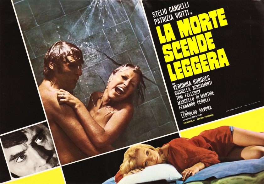 Stelio Candelli and Patrizia Viotti in La morte scende leggera (1972)