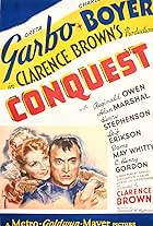 Charles Boyer and Greta Garbo in Conquest (1937)