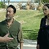 Kenneth Choi and Cleopatra Coleman in The Last Man on Earth (2015)