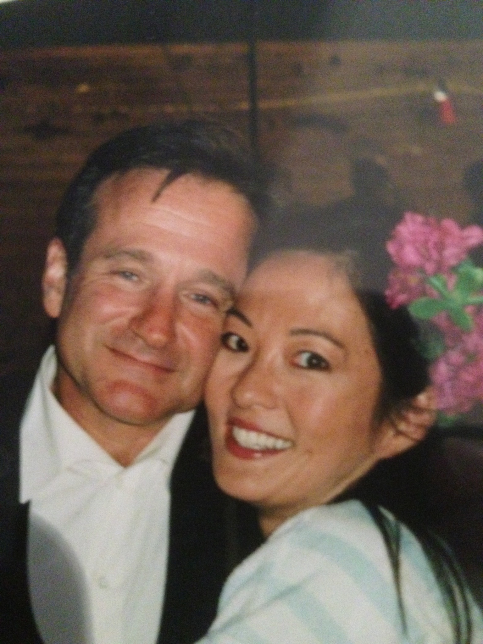 Robin Williams and Rosalind Chao