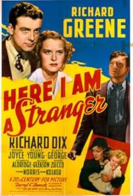 Richard Dix, Richard Greene, and Brenda Joyce in Here I Am a Stranger (1939)