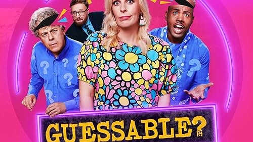 Alan Davies, Sara Pascoe, John Kearns, and Darren Harriott in Guessable? (2020)