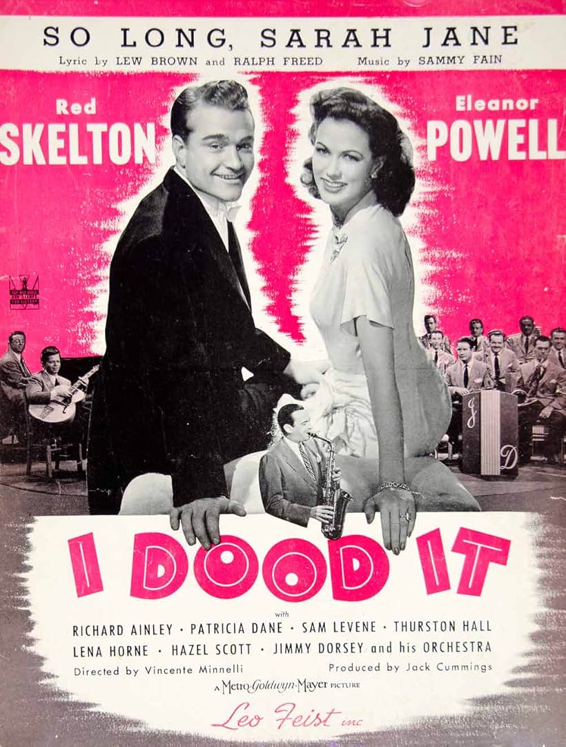 Eleanor Powell, Jimmy Dorsey, and Red Skelton in I Dood It (1943)