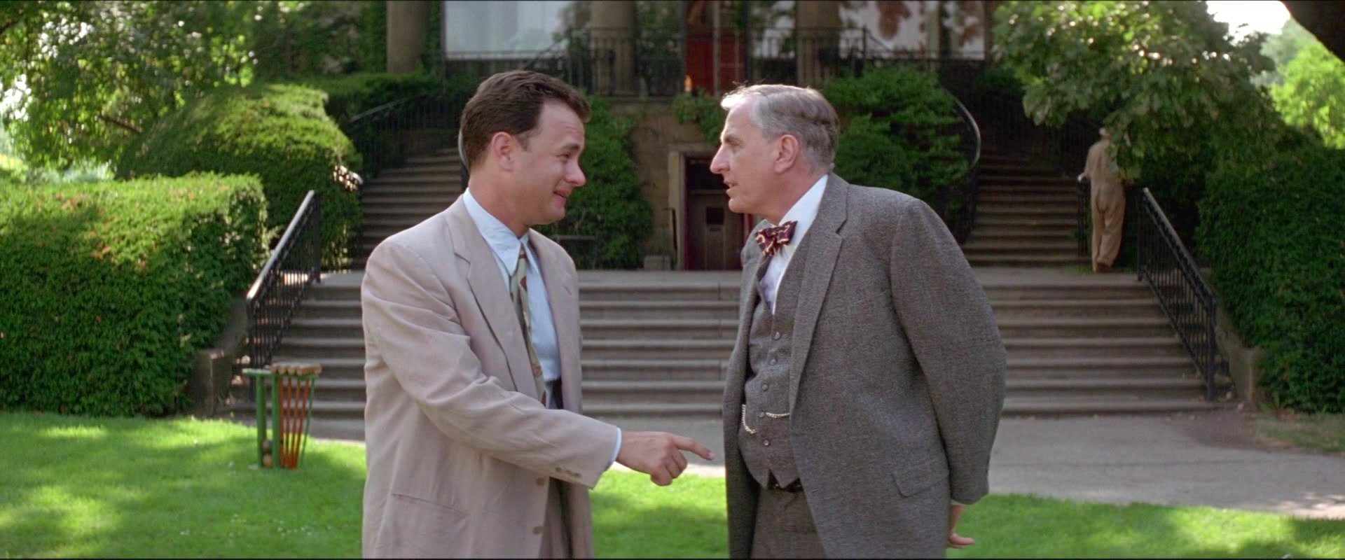 Tom Hanks and Garry Marshall in A League of Their Own (1992)