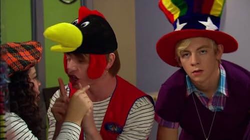 Calum Worthy, Raini Rodriguez, and Ross Lynch in Austin & Ally (2011)