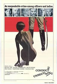 Richard Attenborough, Christopher Plummer, Michael York, Trevor Howard, Stacy Keach, and Susannah York in Conduct Unbecoming (1975)