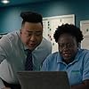 Andrew Phung and Akosua Amo-Adem in Slippery Slope (2021)