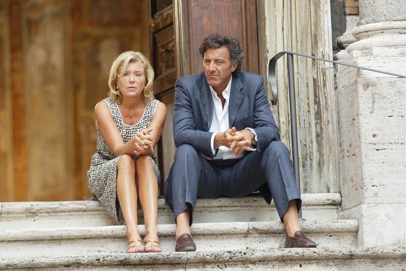 Luca Barbareschi and Jutta Speidel in Donna Roma (2007)