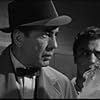 Humphrey Bogart and Mike Lane in The Harder They Fall (1956)