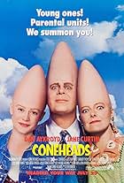 Dan Aykroyd, Jane Curtin, and Michelle Burke in Coneheads (1993)