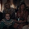 Tinna Gunnlaugsdóttir, Berglind Alda Ástþórsdóttir, Sólveig Guðmundsdóttir, Katla Njálsdóttir, and Ebba Katrín Finnsdóttir in Þáttur 6 (2024)