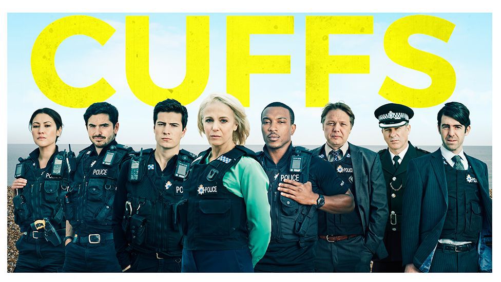 Amanda Abbington, Shaun Dooley, Paul Ready, Peter Sullivan, Ashley Walters, Alex Carter, Eleanor Matsuura, and Jacob Ifan in Cuffs (2015)