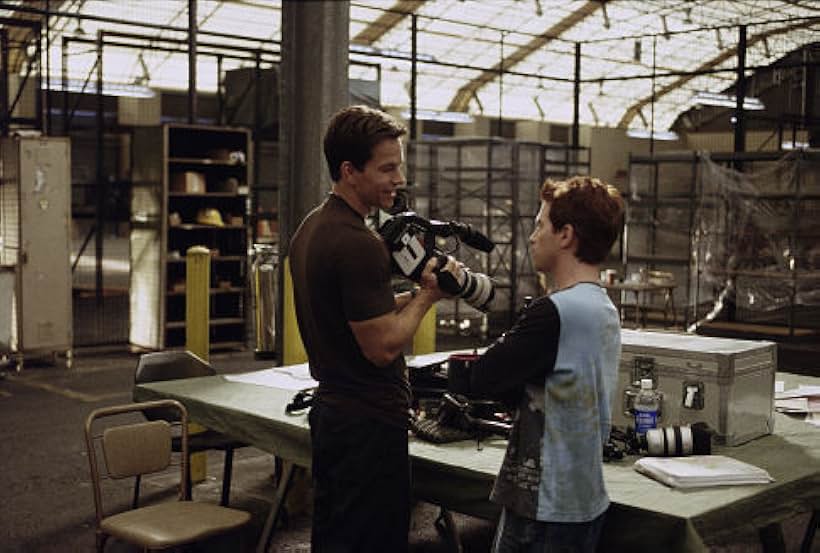 Mark Wahlberg and Seth Green in The Italian Job (2003)