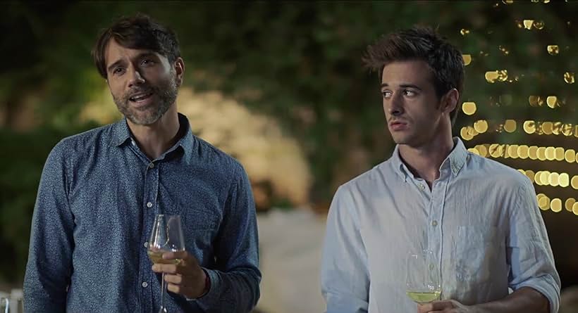 Mauro Racanti and Vasilis Magouliotis in The Man with the Answers (2021)