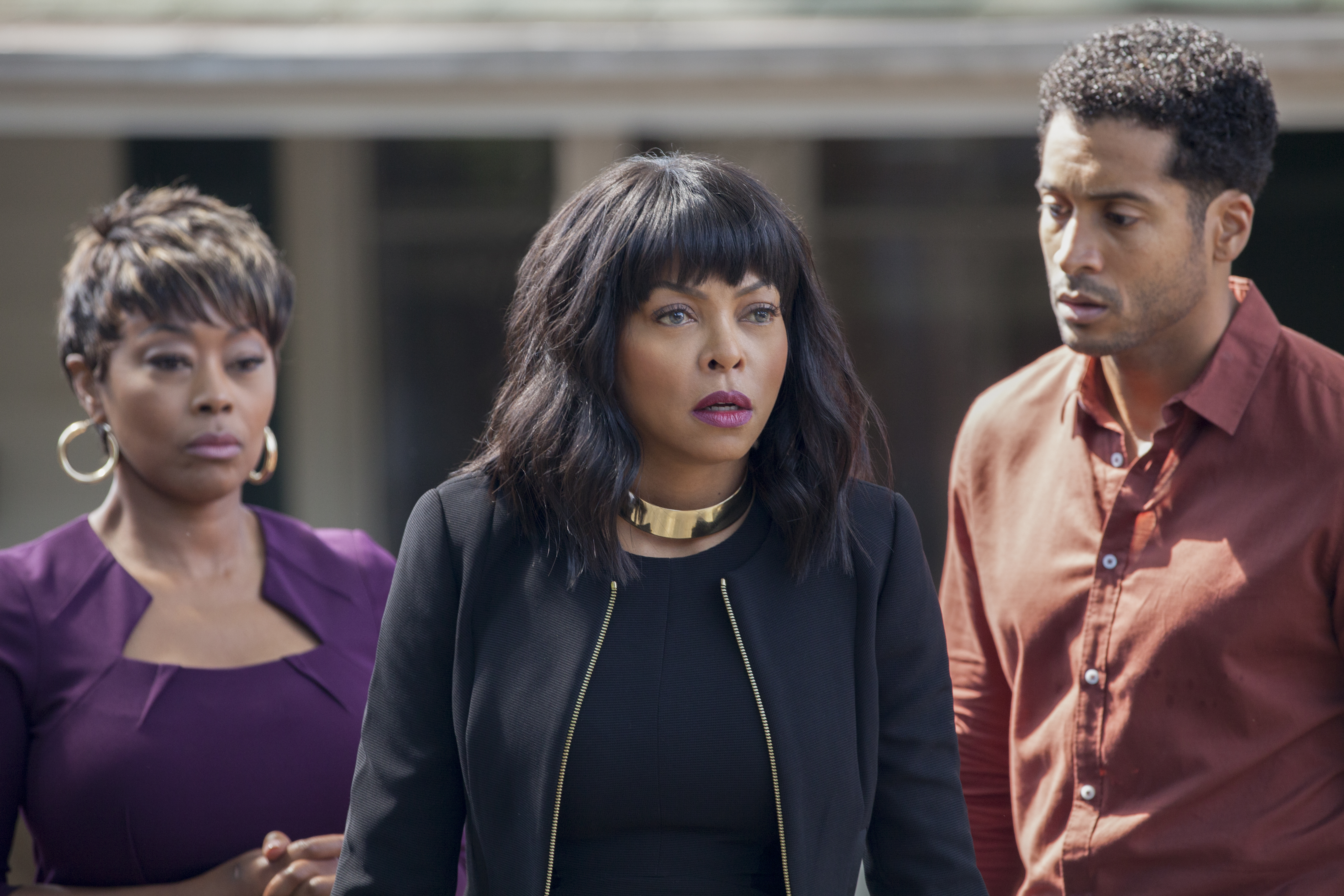 Taraji P. Henson, Ptosha Storey, and Nelson Estevez in Acrimony (2018)