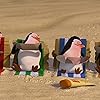 Jeffrey Katzenberg, John DiMaggio, Tom McGrath, Christopher Knights, and Chris Miller in Madagascar (2005)