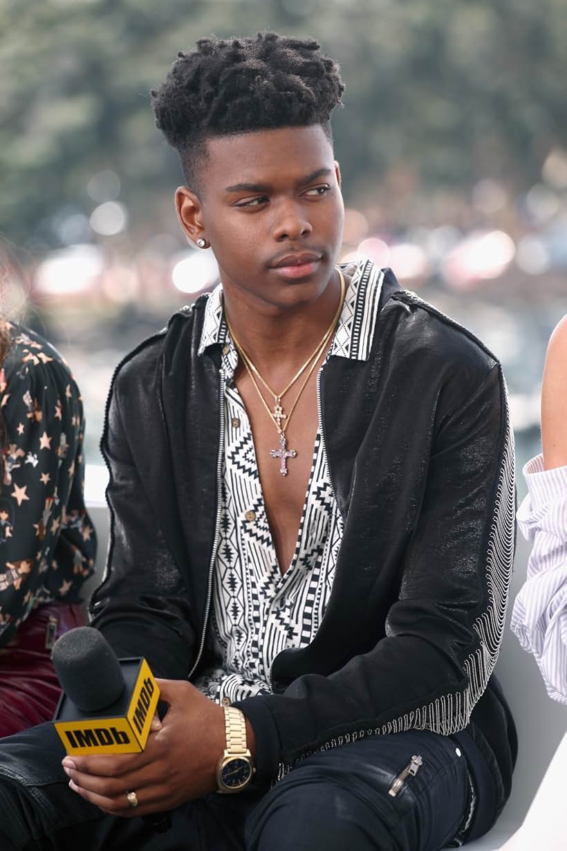 Aubrey Joseph at an event for Cloak & Dagger (2018)