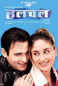 Kareena Kapoor and Akshaye Khanna in Hulchul (2004)