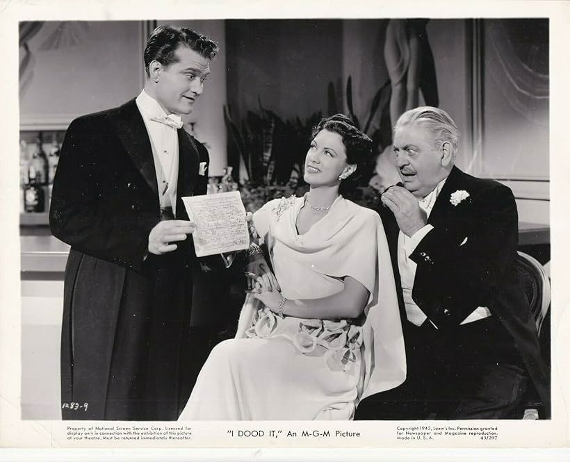 Eleanor Powell, Thurston Hall, and Red Skelton in I Dood It (1943)