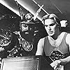 Brian Blessed and Sam J. Jones in Flash Gordon (1980)