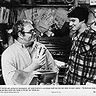 Hoyt Axton and Zach Galligan in Gremlins (1984)