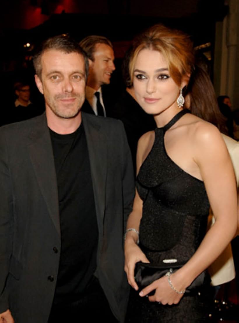 Harry Gregson-Williams and Keira Knightley at an event for Domino (2005)