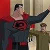 Jason Isaacs and William Salyers in Superman: Red Son (2020)