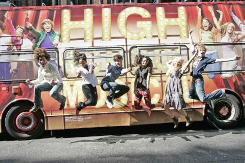 Corbin Bleu, Monique Coleman, Ashley Tisdale, Vanessa Hudgens, and Lucas Grabeel in High School Musical (2006)